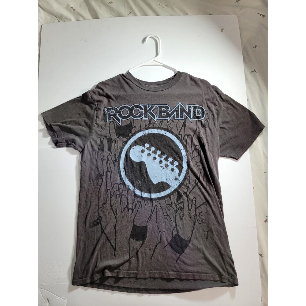Rock Band Video Game Adult Large Shirt